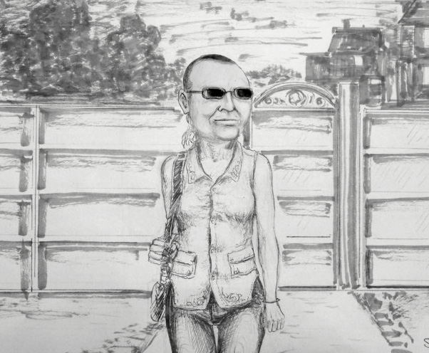 Еще немножечко своих рисунков  шариковой ручкой