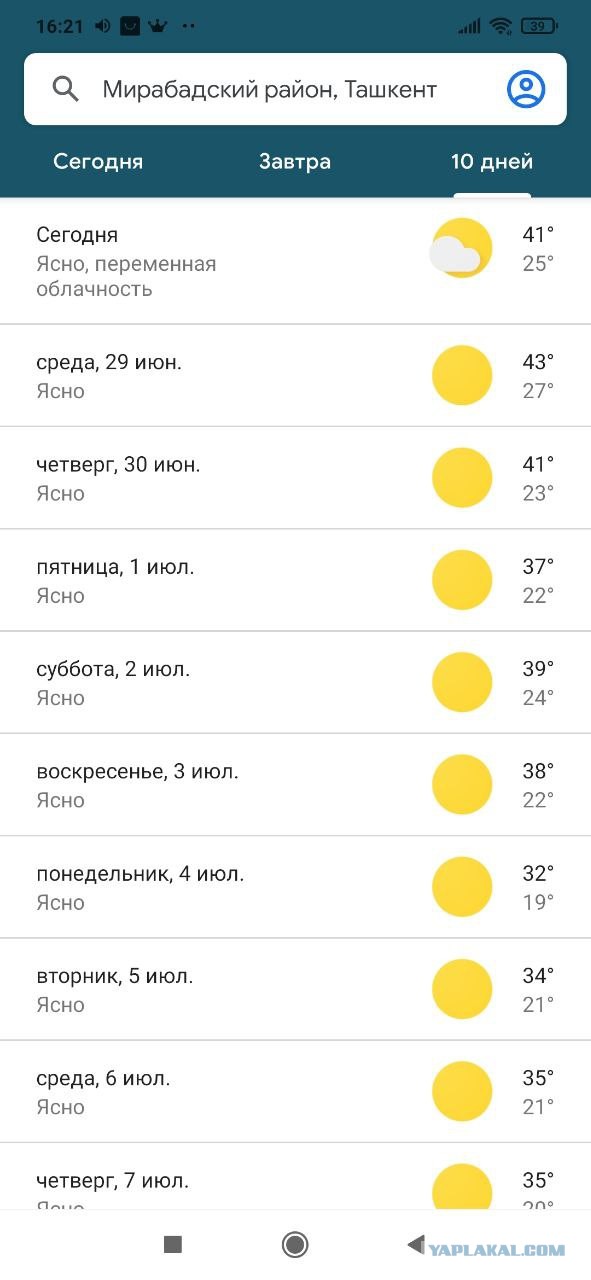 Кто как переносит жару?