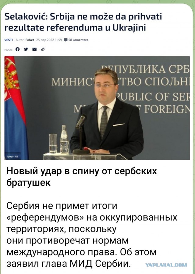 Турция заявила, что не признает референдумы в Донбассе, Херсоне и Запорожье