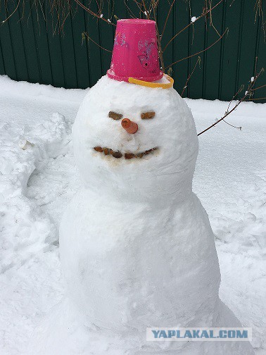 Немного снеговиков Вам !