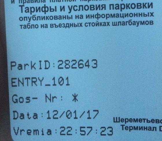 Обманувший паркомат Шереметьево на 700 рублей москвич должен теперь 700 тысяч