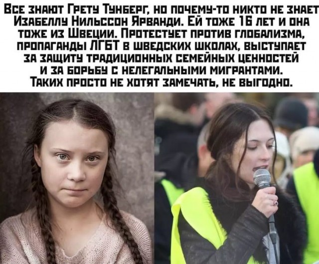 Анти-Грета. Что известно о немецком блогере, которая борется с идеями Греты Тунберг