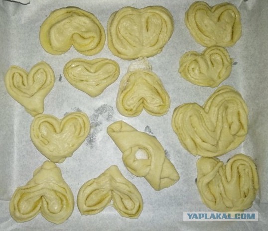 Домашние сахарные сердца.