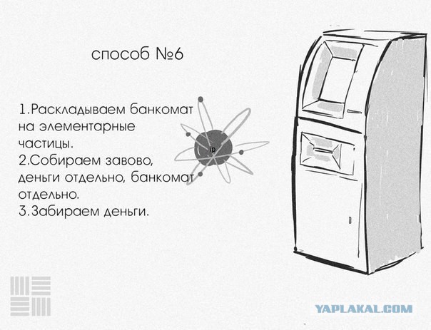 6 способов вскрыть банкомат