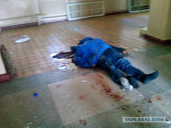 Взрыв в школе Донецка