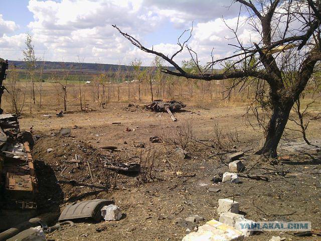 пгт.Новосветловка после освобождения от укров