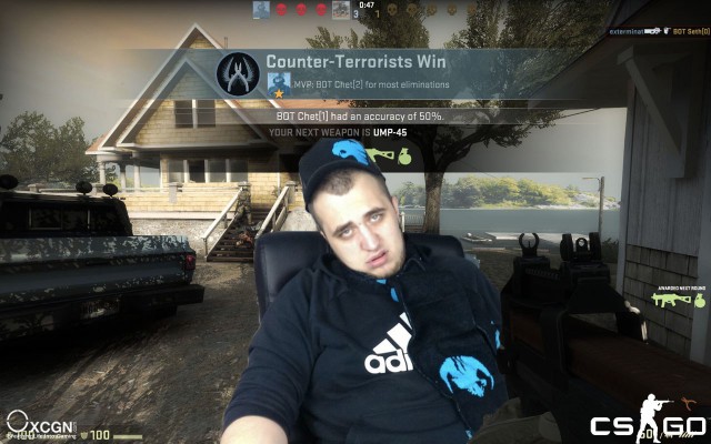 Видеоблогера захватили бойцы СОБРа во время прямой трансляции Counter-Strike