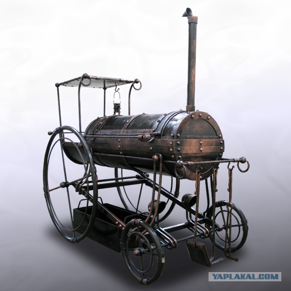 Мангал в форме Mercedes Gelandewagen