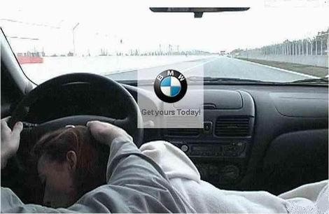 Очередная креативная реклама от BMW