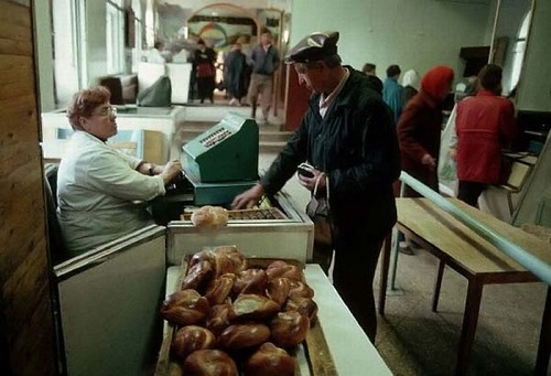 Хлебобулочные изделия в советских магазинах