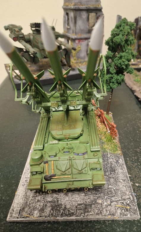 Рукоделия пост. 2П25 ЗРК 2К12 "Куб" SAM - 6 от Trumpeter