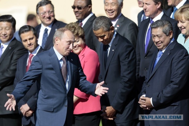 Рим заполонили портреты Владимира Путина