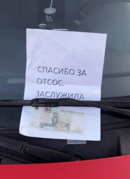Агрессивный житель Кирова ударил ногой машину и обматерил её хозяйку, за то, что та остановилась посреди дороги во дворе