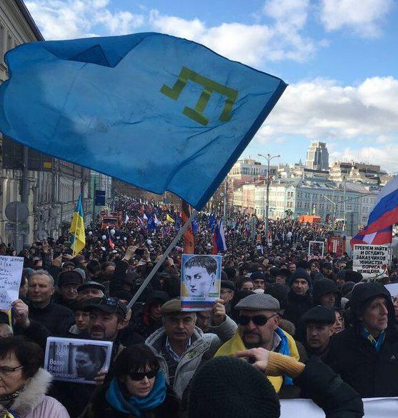 Марш памяти Немцова за 60 секунд