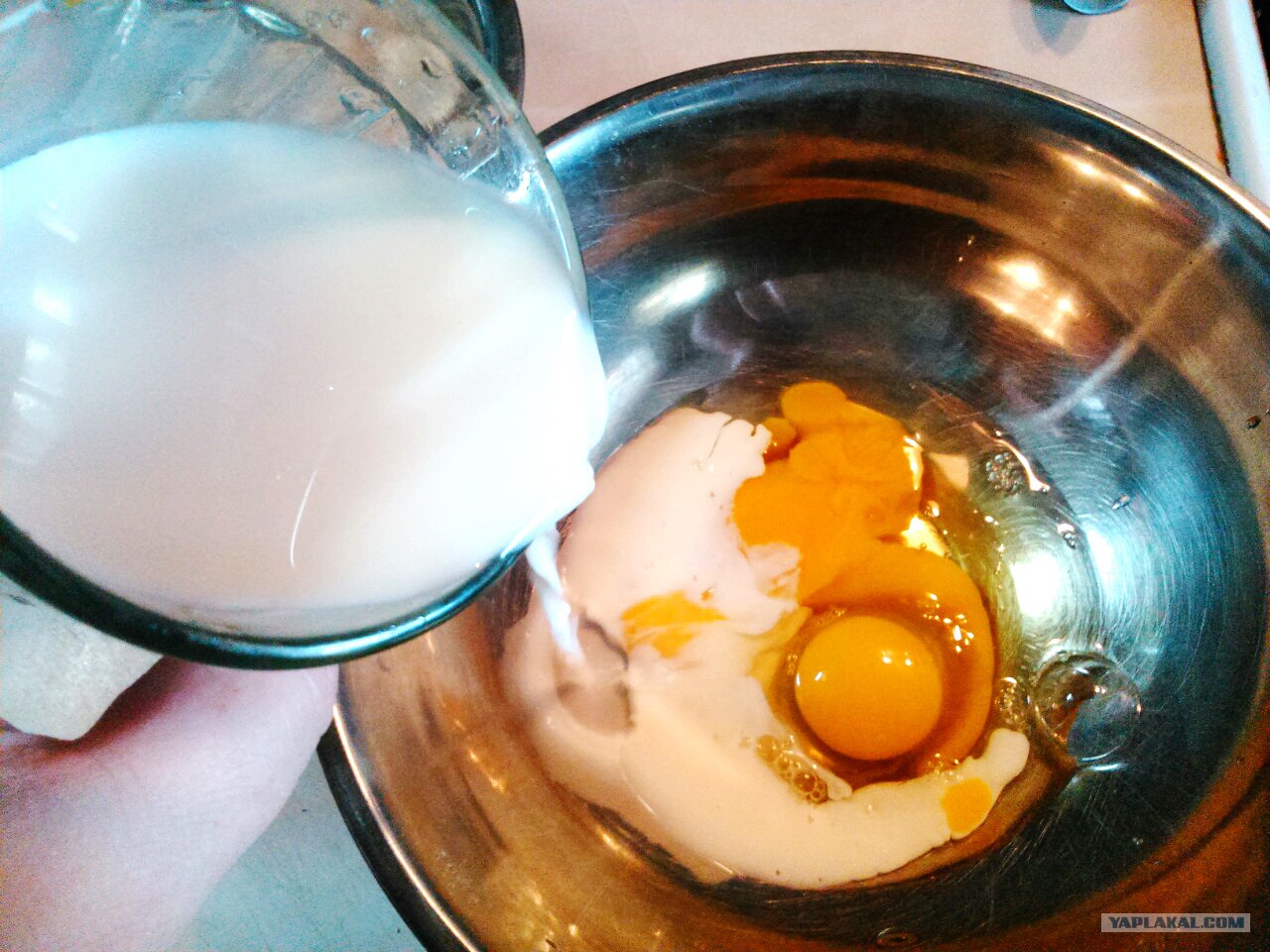 Пить домашние яйца