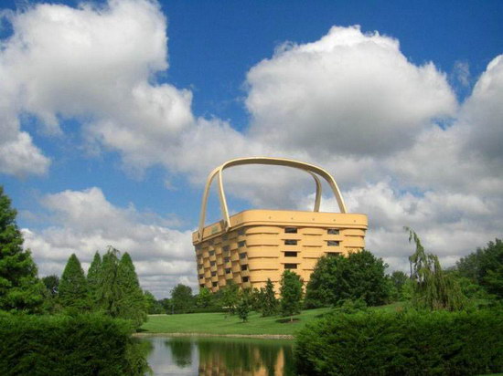 Дом-корзина (9 фото)
