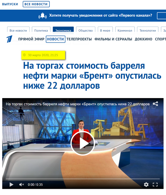 Российская нефть подешевела до $16,2 за баррель​​