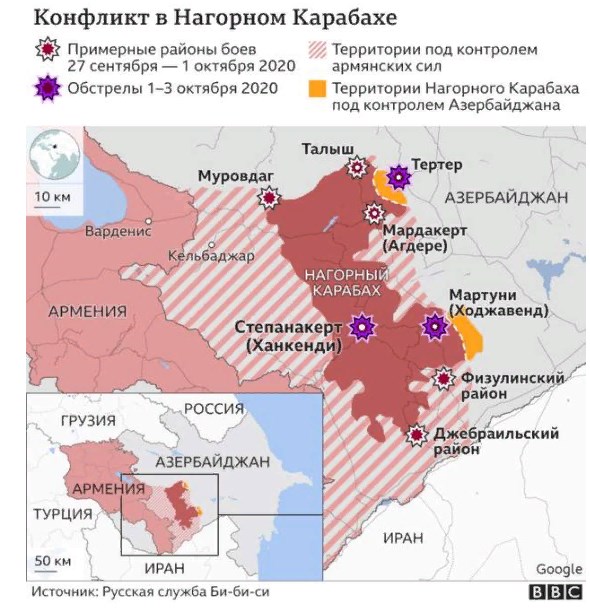 Новости с карабахского фронта