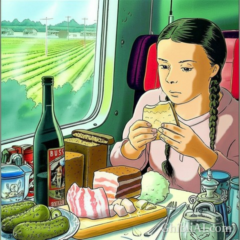 Однажды на ЯПе. Фотожаба ИИ.