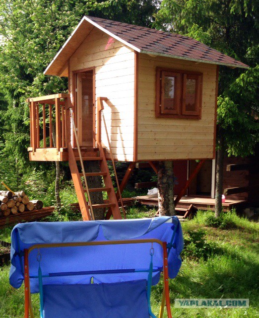 Домик сыну на день рождения.