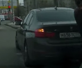 Навалял лихачу на BMW