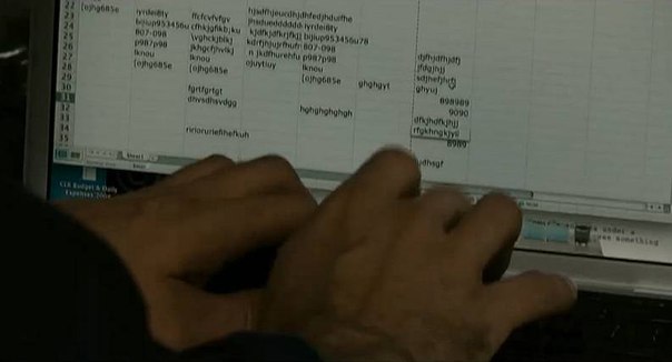 Изображения на мониторах в фильмах.