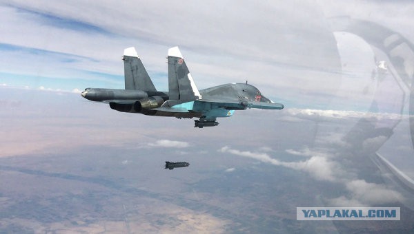 CNN: Россия нанесла первый авиаудар в Сирии