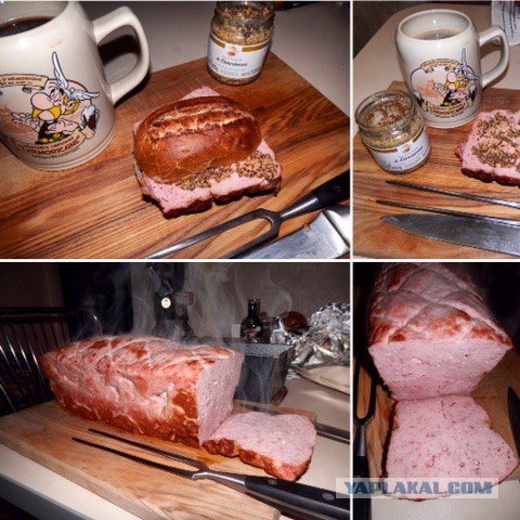 Баварский "мясной хлеб"