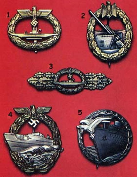 Боевые знаки отличия третьего рейха