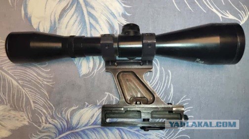 Прицел, оптика не больной кратности.