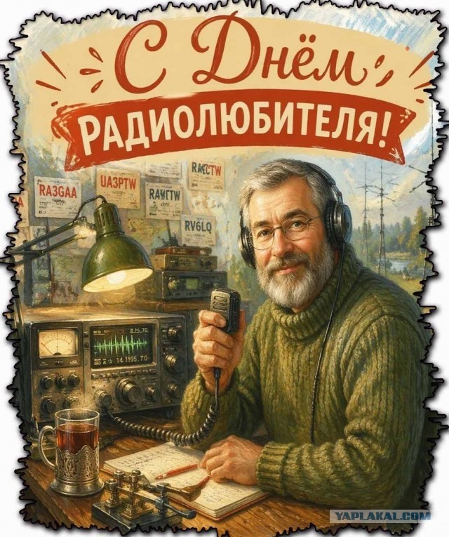 С Днём радиолюбителя!