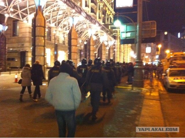Массовая драка в Москве