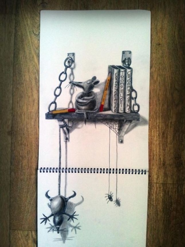 Фантастические 3D-рисунки Рамона Брюина