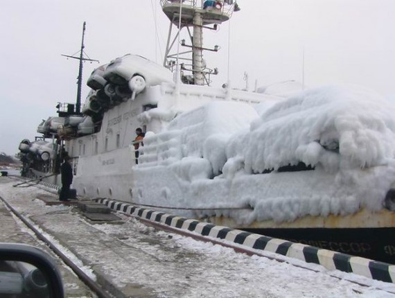 Как ледяной ветер топит корабли?