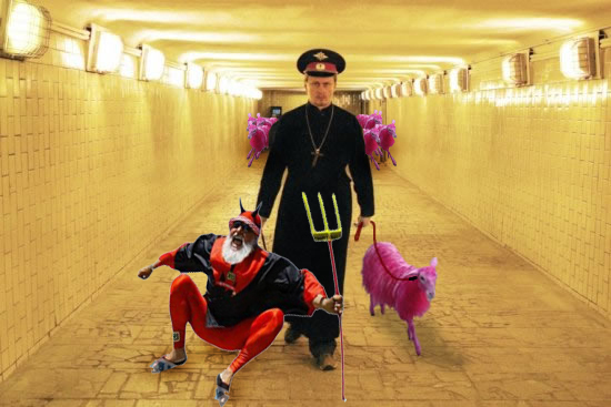 Фотожаба: Летающий чорт