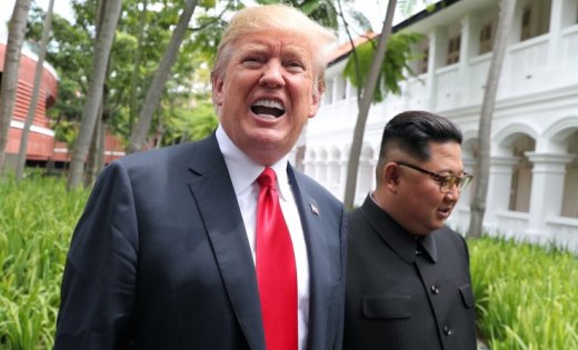 Ким Чен Ын и Дональд Трамп встретились в Сингапуре