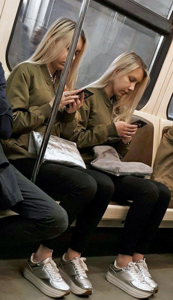 Модники, которые могут встретиться в метро