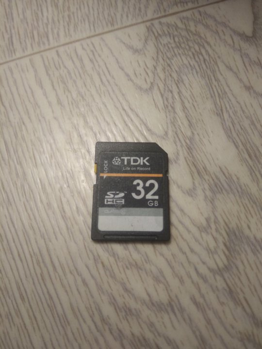 Карта памяти SD TDK 32GB