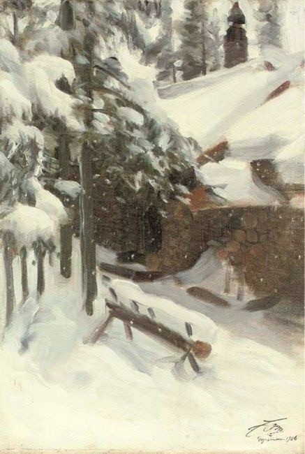 «На природе» Худ. Андерс Цорн. 1888 г.