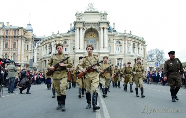 10 апреля 2014 года, Одесса. Парад