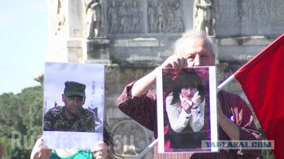 Итальянцы провели флэшмоб в память о Мозговом