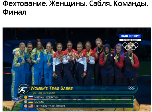 Олимпийские игры. Рио 2016