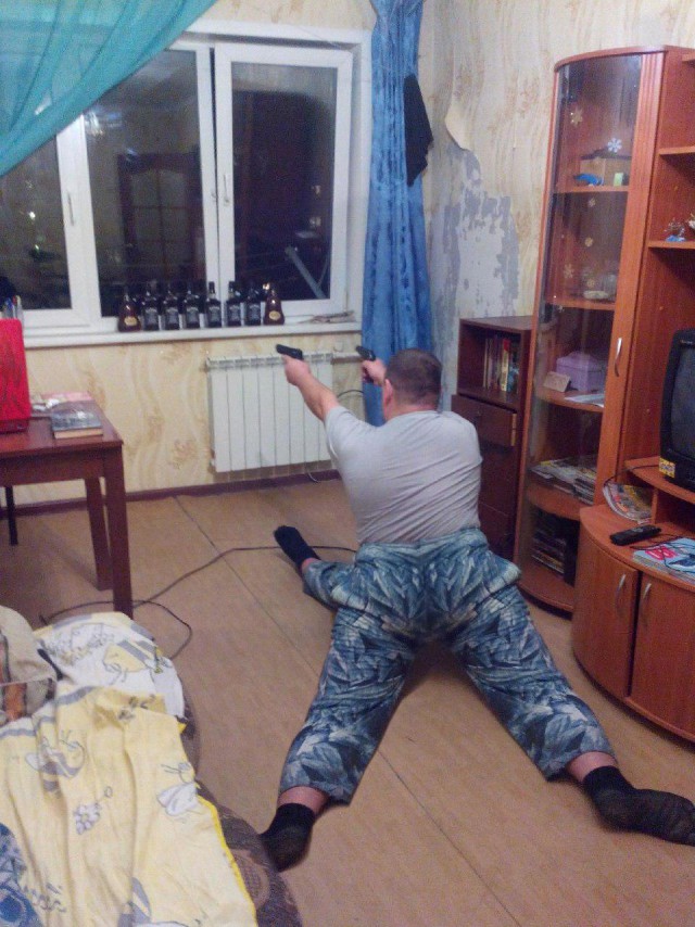 Когда бурно отмечаешь 23 февраля
