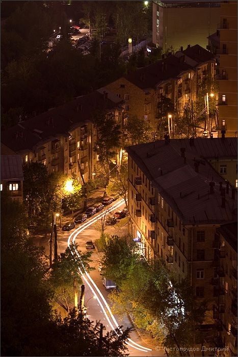 Ночная Москва