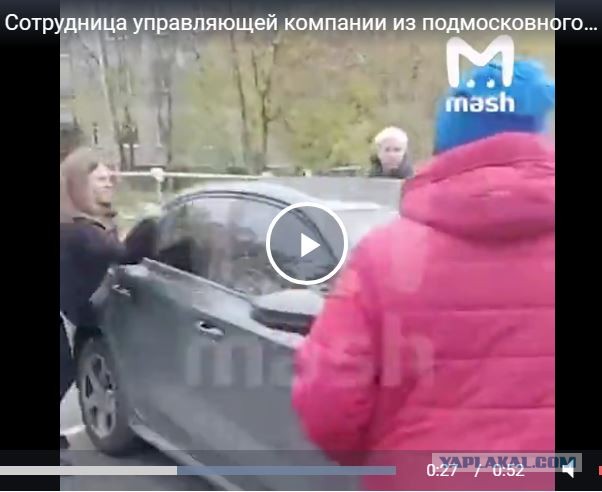 Сотрудница управляющей компании из подмосковного Щёлкова переехала местную жительницу, недовольную работой подрядной организации