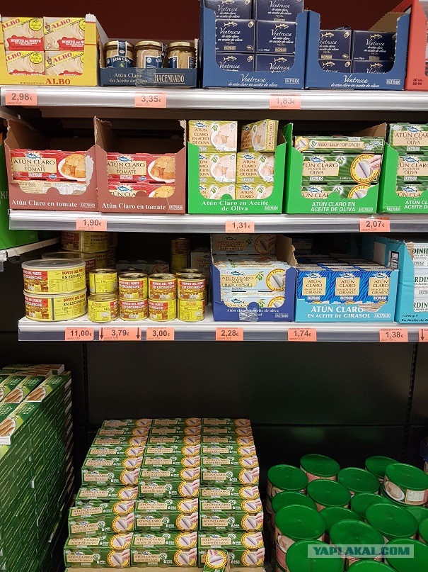 Настоящая Испания изнутри: экономим на продуктах питания, как можем