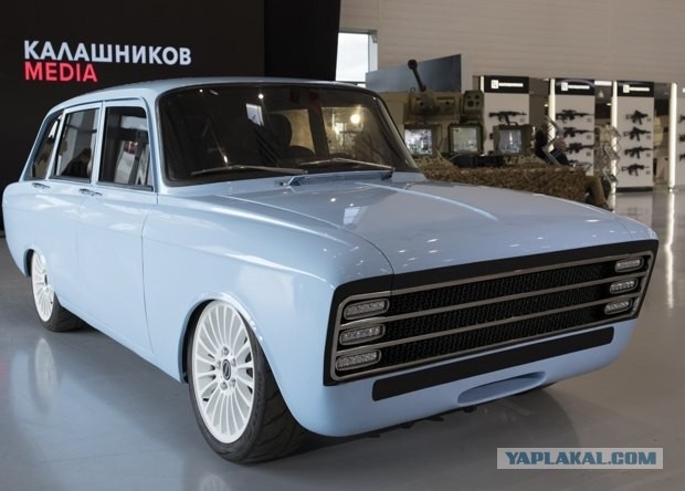 Российский оборонный концерн показал первые фото своего электромобиля E-NEVA
