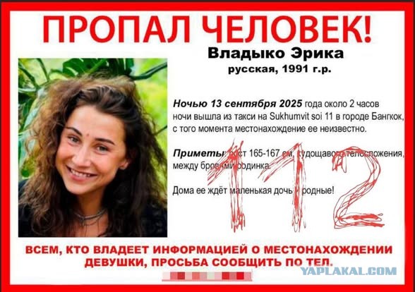 Россиянка загадочно пропала в Таиланде, а её маленькую дочь отправили в местный детдом. Пропавшую ищут 6 дней