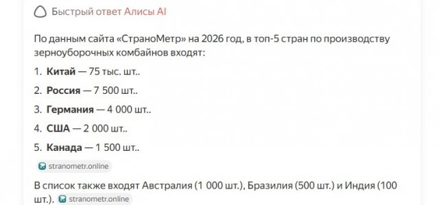Наши vs американцы: комбайны