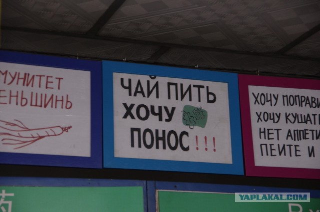 Нелепые вывески на русском в Китае